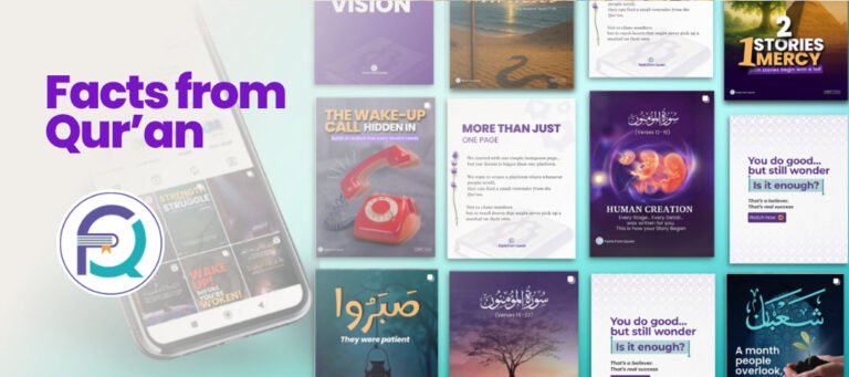 Facts from Quran Social Media Design