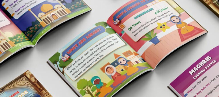 Salah book design for kids